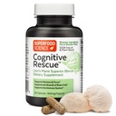 Cognitive Rescue, Lion 's Mane Mushroom Capsules w / Lion' s Mane Dual Extract, Nootropics, Suplemen Otak untuk Memori dan Fokus, Mashroom Immune Dukungan w / B Vitamin Complex, BioPerine, 60 kapsul