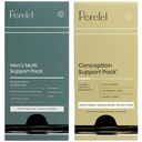Support Perelel Conception Pack & Men 's Multi Support Pack, Prenatal Multivitamin for Fertility Wellness & Daily Multivitamin for Wellness, 60 Daily Pill Packs