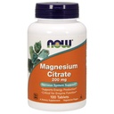 NOW Foods Magnesium Citrate 200 mg Tab, 100 Cacah (Paket 1)