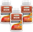 Terbaik MSM 1000 mg 180 Capsules (180 Cacah (Paket 3)))