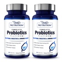 1MD Complete Propulsion Platinum 124; Support Digetical Health 124; with Ncomforshing Prestiles, 51 Milion Live CFU, 11 Strains, Dairy- Free 124; 30 Vegetable Capsules (2- Pack)