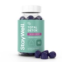 Full Detox, Heavy Metal Detox for Adults - Zeolite, Chlorella, Milk Thistle, Shilajit & Iodin, Toxin Cleanse, Pineal Degrafication, Fluoride Cleanse, Heavy Metal Cleanse, 60 Mixed Berry Gummies