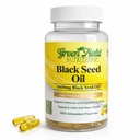 Nuklir Greenfield - Halal Black Seed Oil (Nigella Sativa), Dukung Sistem Ammune, Sistem Digetical, dan Joints Kesehatan, 90 Liquid Vegies Capsules