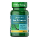 Puritan 's Pride Saw Palmetto Extract 160mg, Tradisional Herbal Dietary Suplement For Mens Prostate and Urinary Health Support, 60 Rapid RAPsules