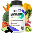 Semua Baritric Multivitamin dengan Besi - Dibuat di Amerika Serikat - untuk Pria & Perempuan - Mendukung Gastric Tidur & Bypass dengan 42 + Buah & Veggie Blend - 60 Liquid Kasules