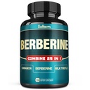 Satoomi 25in1 Berberine Tambahan - Berberine Hcl - Ceylon Cinnamon - Susu Thistle dan More