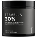Tremella Mushroom Ultra High Potency 15: 1 Ekstrak dengan 30% Beta Glulans - Pure & konsentrasi Formula - Third Party Lab Diuji untuk kemurnian & Quality - 120 Capsules