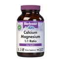 BlueBonnet Calcium Magnesium 1: 1 Rasio Vegetarian Capsules, 90 Cacah