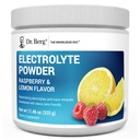 Dr. Berg Zero Sugar Hydration Keto Electrolyte Powder - Enhanced w / 1000 mg of Potasium & Real Pink Himalaya Garam (TIDAK Tabel Garam) - Raspberry & Lemon Flavor Hydration Supplemen - 50 Hamba