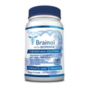 Brainol - Pilihan Terpintar Untuk Boosting Nootropic - Enhance Mental Performance, Fokus dan Clarity - Dengan DMAE, Huperzine A, BioPerine - Friendly - 180 Kapsul - 3 Bulan Suppply