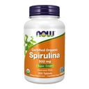 Sekarang Makanan Suplemen, Spirulina Organik 500 mg dengan Vitamin, Mineral dan GLA (Acid Linolenik), 200 Tablet