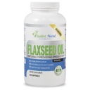Upsize Best Organic Flaxseed Oil Softgels - 10000mg Premium, Virgin Cold Pressed from Flax Seeds - Hair Skin & Nails Dukungan - Omega 3- 6- 9 Tambahan - 240 Count - Lebih dari 8 Bulan Suppply!