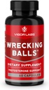 Lab Vigor Recking Balls (60 Kapsul), Mendukung Produksi Alam Hormon Pria oleh Tubuh Anda untuk mendukung Fuller Drive, Vitalitas Pria, dan Increased Stamina. (Made in The USA)