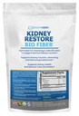 Bio Fiber, Ginney Cleanse Detox & Repair - Dukungan Reporatif Ginjal & Ginjal untuk Menghapus Suplemen Pembuangan, Ginjal Kesehatan - Tambahkan ke Teh untuk Kesehatan Ginjal - 2.5 LBS