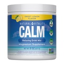 Vitalitas Alam Tenang, Suplemen Magnesium, Anti- Stress Minum Mix Powder, Gluten Bebas, Vegan, & Non-GMO, Sweet Lemon, 8 oz