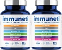 Immuneti - Advanced Ammune Defense, 6 -in 1 powerful Blend of Vitamin C, Vitamin D3, Zinc, Elderberry, Bulb Bawang, Echinacea - 2 Pack - Support Overall Health