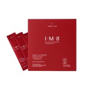 IM8 Daily Ultimate Essentials All - inOne Multivitamin Supplement, 92 Nutrient Rich Ingreents CoQ10, Progories, Vitamin, Hijau, Gluten Free, Vegan, Acai Mixed Berry (30 Pelayan, Paket Perjalanan)