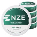 NZE Caffeine Free Nootropic Pouches (Wintergreen) - Nootropic Pouches with Alpha GPC, L-Tyrosine & L- Theanine - No Sugar atau Maneteners Artificial - 15 Pouches Per Can - 5 Pack