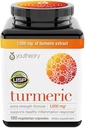 Youtheory Turmeric Ekstra Kekuatan 1000mg (180 Cacah) (3 Paket)