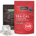 Esentials Seaweed Calcium - Suplemen Dogs and Cats, High Digestibility, Clean Islandia Clean Seaweed Calcium, Bebas Lead dan Hormones, Lab Test, Magnesium - 12 Oz (Paket 1)
