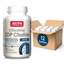 Jarrow Formula CDP COIine 250 MG, CDP Choline Supplemen Kesehatan Otak, Performance and Memory, 120 Capsules, Hingga 120 Hari Supply, Paket 12