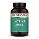 Dr. Mercola L- Lysine, 90 Capsules 1500 mg L- Lysine, Non-GMO, Gluten Free, Soy Free