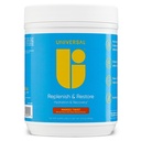Universal U Replement & Restore Powder, Hidration & Recovery, Promotes Muscle Repair and Growth, Custom Dosing, L-Lysine, L- Glutamine, L- Tryptophan, Tidak ada Flavors Articial, 30 Servors (Mangga Twist)