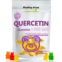 Quercetin dengan Bromelain Gummies - Vitamin C + Zinc + Vitamin D3 - Quercetin 500mg Gummies untuk Anak-anak dan Dewasa (1)