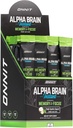 ONNIT Alpha Brain Instant - Coconut Lime Flavor - Nootropic Brain Booster Memory Suplement - Brain Support for Focus, Energy & Clarity - Alpha GPC Choline, Cats Cakar, L- Theanine, Bacopa - 30ct