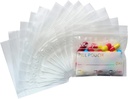 Serfeymi Pill Bags untuk Travel Pill Pouch Organizer Pack 120 BPA Free 3 x 2.75 inch Reconable Pill Pouches for Medicine dengan Menulis di Label & Zipper Seal Waterproof AM PM Pill Bags untuk Suplemen