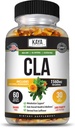 Kaya Ambassals CLA Capsules - Mewujudkan Acid Linoleic - Non-GMO & Gluten- Free (60 Cacah (Paket 1)))