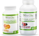 Barizy Bariatric Calcium Citrate & Advanced Chewable Multivitamin - Bariatric Vitamin dan Suplemen untuk Operasi Post Bariatric Termasuk Gastric Bypass dan Gastric Sleeve