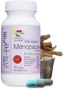 Tambahan Vita Green Menopause untuk Perempuan, Hot Flashes Menopause Relief, Gejala Menopausal, Hormonal Skin & Hair Condition Impredive, Sleep Relief, Night Sweats, 100% Alam - 72 Kapsul