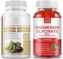 Cortisol Tambahan Kapsul dan Gummies Magnesium