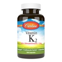 Carlson - Vitamin K2, MK-4 (Menattrenone), Vitamin K Suplemen, Bone & Heart Health, K2 Vitamin, Soy-free, Vitamin K-2, K2 Vitamin, 180 Capsules