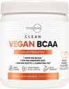 Vegan Bersih Ultra BCAA Powder + Electrolytes (Peach Mango 14; 6G) 2: 1: 1 Sugar-Free / No Sucralosa BCAas Acids Suplemen Tambahan Perempuan / Pria - BiCAA Vegan Terbaik Amino Acids Setelah Pasca Pemulihan