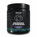 Didorong B & G Berries & Hijau Bubuk Superfood, 30 Hamba - Tanaman Organik - berbasis Formula dengan Enzymes Progrency & Digetical -Supports Recovery, Healthy Divalry, dan Immune Fungsi