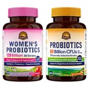Vitalitown Probiotic Bundle (Pack of 2) Thousand 124; Women 's Progetic 120 Milion (Item 1) & Probillion 60 Milyar (Item 2)