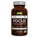 Igennus Focus - Nootropic dengan 200mg Natural Caffeine, Methylated B Vitamin, L-Theanine, Taurine, L-Tyrosine, Clean Energy, Brain Booster & Cognitive Performance, Non Jittery, 60 Capsules