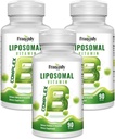 Kompleks B Aktif Liposal B Vitamin dengan Choline Inositol High Potency B1, B2, B3, B5, B6, Biotin, Folon, B12 Methylcobalamin- Mendukung Energi dan Kesehatan Otak - 270 Softgels