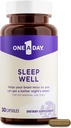 Suatu hari Suplemen Tidur - Suplemen Tidur untuk Dewasa, Dukungan Tidur dengan Passionflower dan Melonalin, Dukungan Tidur dengan Sleep Nah, 30 Kapsul
