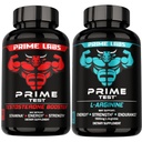 Prime Labs Prime Testosterone Booster + L Arginine Nitric Oxide Capsules - 60 Count Setiap