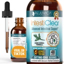 IntestiClear - Advanced Instinal Supplemen - Liquid Delivery for Better Absorpsi - Wormwood, Cloves, Black Walnut, Garlic & More!