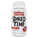 5% Nutrition Shred Time Fat Burner 134; Green Tea, Coffee Bean, Cayenne, Theobromine, GBB 124; Appetite Suppression 124; 30 Servings (180 Capsules)