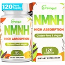 Sublingual NMNH 500mg (Dihydronictaminamide) (120 Zulcleotide) (120 Pelayan, NMNH 500mg per Serving) Tambahan NAD untuk Boost NAD Levels sebagai We Age, for Anti- Aging, Energy, Immunitas, Fokus - 120 Count