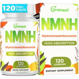 Sublingual NMNH 500mg (Dihydronictaminamide) (120 Zulcleotide) (120 Pelayan, NMNH 500mg per Serving) Tambahan NAD untuk Boost NAD Levels sebagai We Age, for Anti- Aging, Energy, Immunitas, Fokus - 120 Count