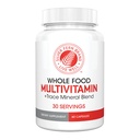 Silver Fern Whole Food Daily Multi Vitamin w / Trace Mineral Blend Suplement - 1 Bottle - 60 Vegicaps - 30 Day Supply - Natural, Nun-GMO, Vegan, & Women 's Multivitamin - Zero Synthetic