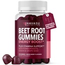 Akar Gummies dengan COQ10 & Pometiate - Nitric Oxide Suplement for Men and Women - Beetroot for Endurance, Performance, Recovery - Vegan, Non-GMO, Gluten Free - Campuran Berry Flavor, 30 Count