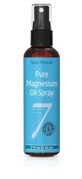 Tujuh Ukuran Perjalanan Mineral Murni Magnesium Oil - USP Tingkat Magnesium Spray, Tidak Tidak Sehat Trace Minerals - dari Permian Bawah Tanah Kuno Seabed di AS, eBook Bebas Sertakan (2 fl oz)