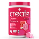 Membuat permen Creatine Monohydrate untuk Pria & Perempuan - Boost Fokus, Kekuatan, dan Endurance, Anti- Melting Formula, Vegan, Gluten- Bebas, Non-GMO, 1,5 Gram Creatine per Gummy (Watermelon, 90)